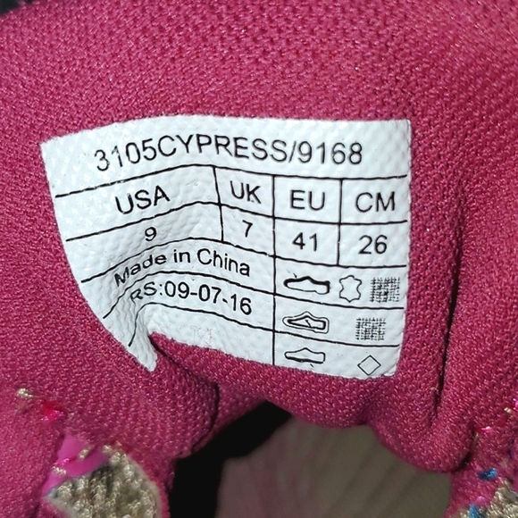 NWT Vionic Cypress Water-Resistant Hiking Sneakers Women's Size 9 - Picture 3 of 10